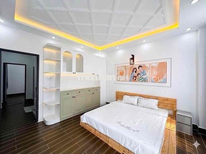 Huỳnh Tấn Phát - 5 Tỷ 850 - Xe Hơi Tới Nhà- Nhà 4 Tầng 50M² - 4PN - Gầ
