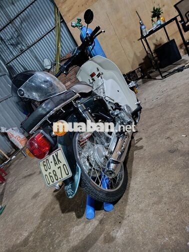 Xe máy Cub 50cc Xanh Hàn Quốc
