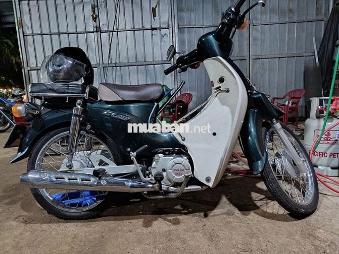 Xe máy Cub 50cc Xanh Hàn Quốc