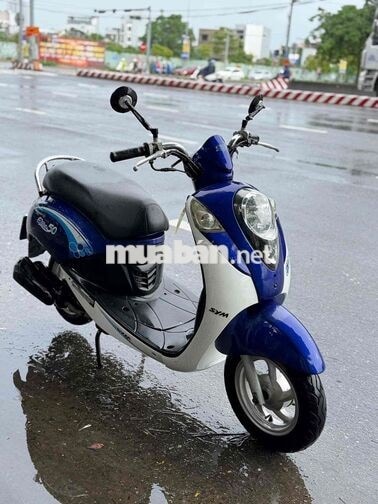 SYM Elite 50cc 2019 Xanh Trắng-góp trả trước 0đ