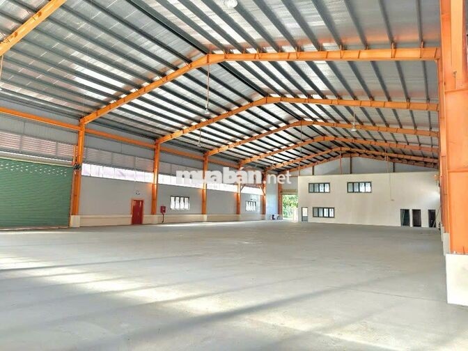 Cho thuê nhà xưởng KCN Phúc Long Bến Lức 4.000m², xưởng 2.500m²