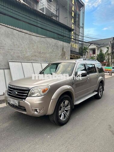 Ford Everest 2009 Tự động Dầu 7 chỗ Vàng cát