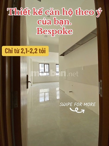 Căn hộ SaiGon Intela chỉ từ 1,950 tỷ căn 50m2 và 2,1 tỷ căn 55m2