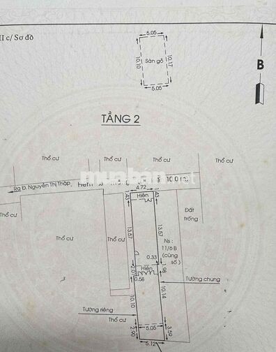 bán nhà hẻm 156 Nguyễn thị thập