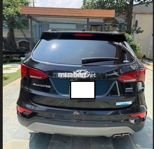 Hyundai SantaFe 2018 2.4L 4WD Đen 106,600km