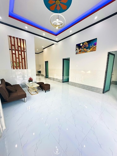 Mặt tiền bê tông phú hòa 8m x 55m trệt đẹp 1ty390 triệu