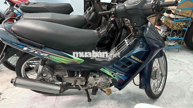 Suzuki Viva 110 Xanh đen bstp sạch đẹp máy êm