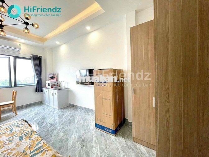 CHO THUÊ PHÒNG SIÊU THOÁNG FULL NỘI THẤT NGAY VƯỜN LÀI GẦN NTTU -IUH