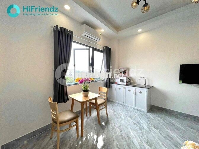 CHO THUÊ PHÒNG SIÊU THOÁNG FULL NỘI THẤT NGAY VƯỜN LÀI GẦN NTTU -IUH