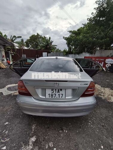 Mercedes-Benz C200 2.0 Số tự động Bạc 2000