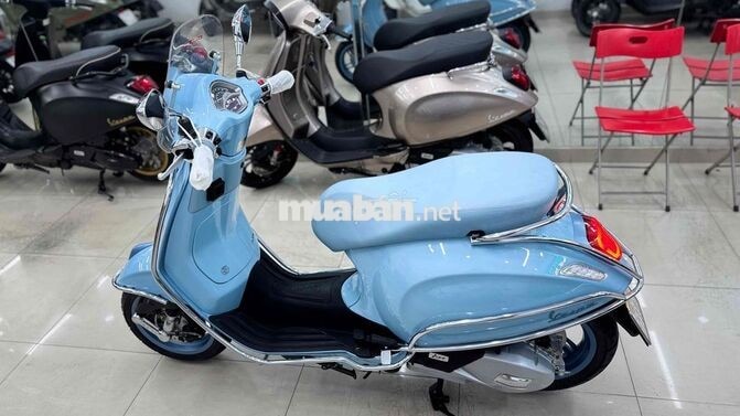Piaggio Vespa Xanh 300km ( bản KN 80năm )
