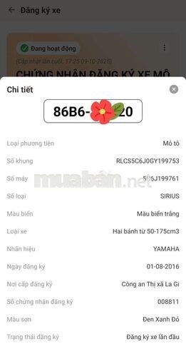 Yamaha Sirius 2016 Đen Xanh Đỏ