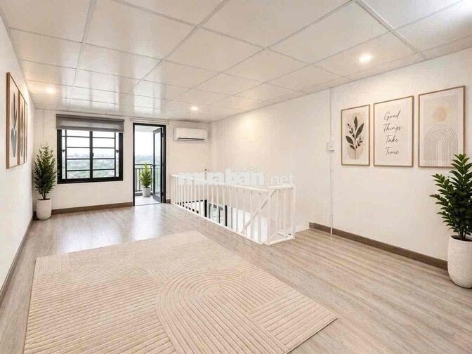Nhà Nguyên Căn 1 Trệt 1 Lầu Bancol Mới Xây 100% Ngay Gigamall, 40M2