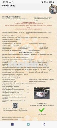 Toyota Corolla 1.3 Số sàn 1999 Trắng