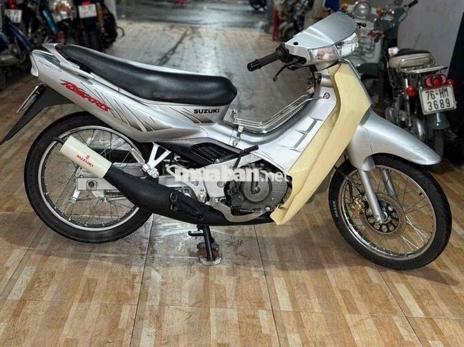 Suzuki Xìpo 110 Bạc máy full 120cc 6 số mới 90%