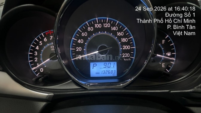 Toyota Vios G 2016 Tự động Bạc