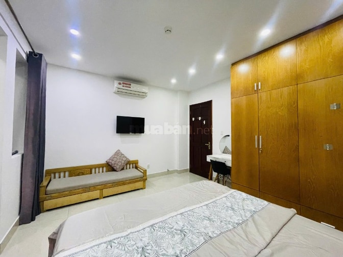 Căn hộ dịch vụ tại 114B Bạch Đằng, P2, Tân Bình; 50m2; nội thất đẹp