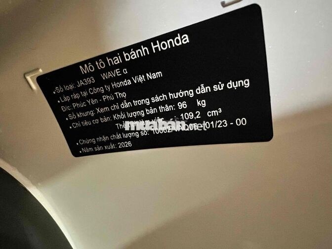 Wave @ 2026 ❇️Đồng Moto Đà Lạt❇️