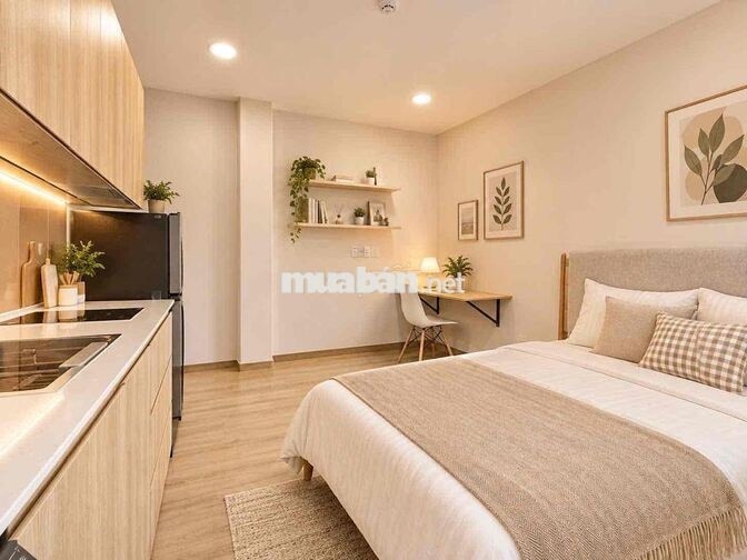 Hình Thật Giá Thật Studio Full Nội Thất Sát Bắc Hải Q10 Mới 100%