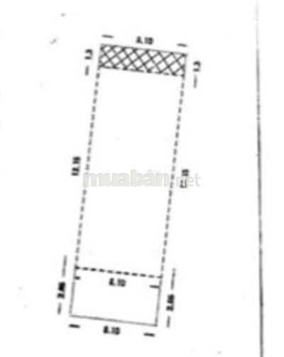 SÁT MẶT TIỀN CHỢ BÀ CHIỂU - QUY HOẠCH ĐẸP - SỔ A4 - 80M2 - 10TỶ6