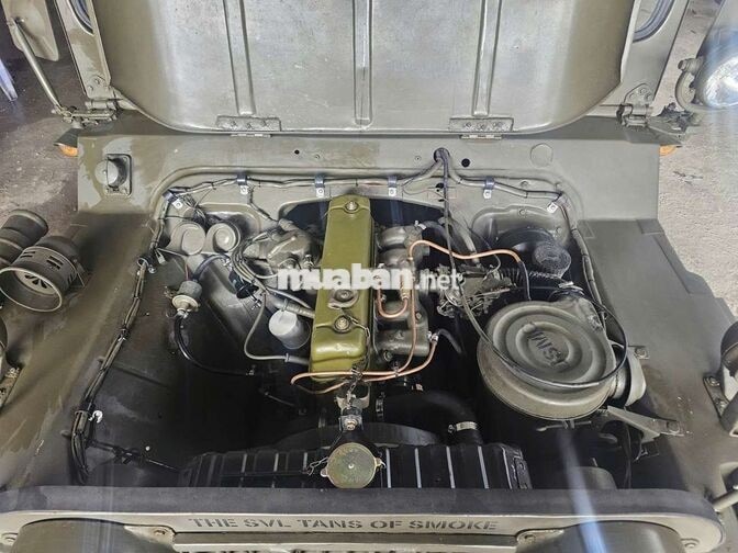 Jeep M151 A2 Xanh rêu Số sàn