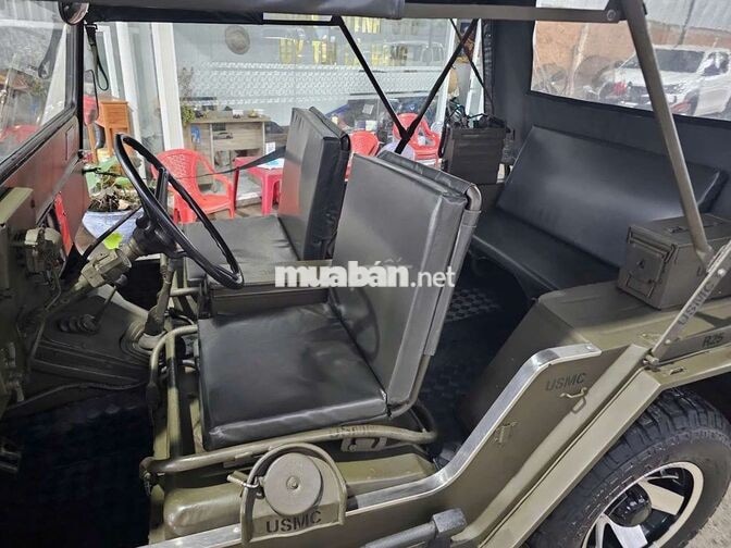 Jeep M151 A2 Xanh rêu Số sàn