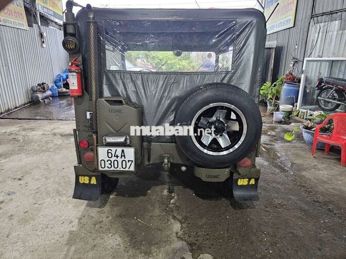 Jeep M151 A2 Xanh rêu Số sàn