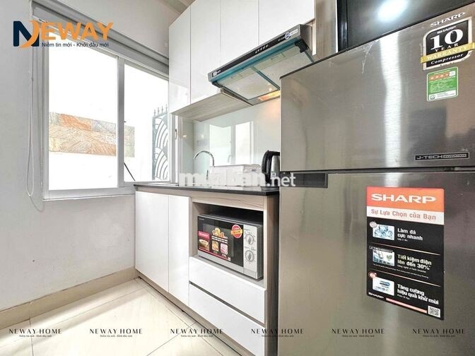 CĂN HỘ DỊCH VỤ CỬA SỔ THOÁNG - ĐẦY ĐỦ TIỆN NGHI - NGAY ETOWN CỘNG HOÀ
