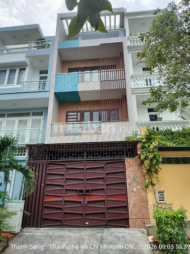 Nhà mới 1 Trệt 3 Lầu 5x18m 4 Phòng Khu Văn Lang Phạm Hùng Nối Dài