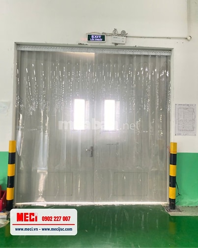 Rèm Nhựa PVC Giải pháp tiết kiệm điện cho nhà xưởng, nhà máy dịch vụ