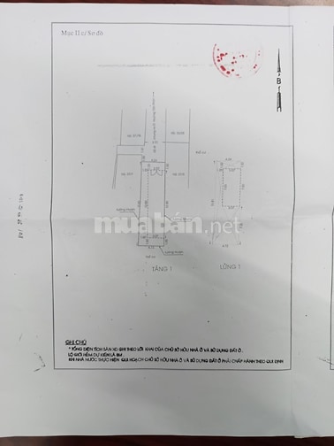 Bán nhà trong Chợ Phú Xuân Đường Huỳnh Tấn Phát Nhà Bè 
