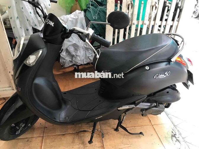 SYM Elite 50cc Đen Xe tay ga