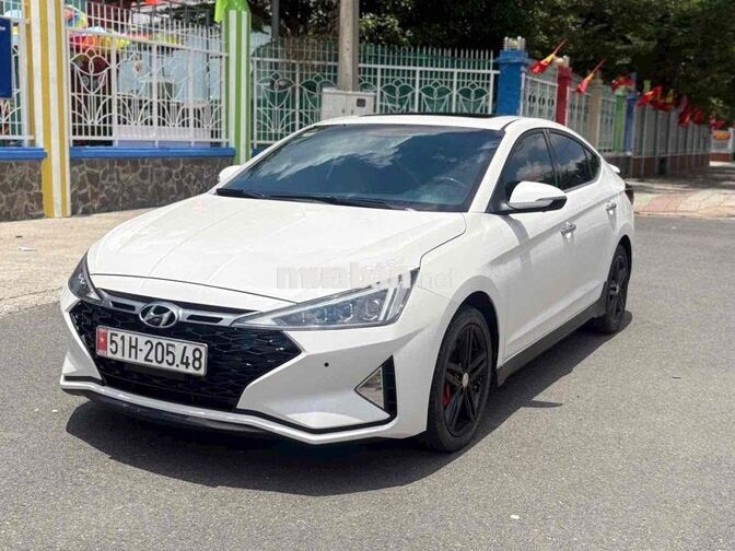 Hyundai Elantra 2019 Sport 1.6Turbo Trắng xe zin