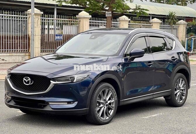 Mazda CX5 2021 premium 2.5 full option màu xanh