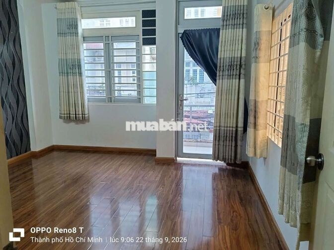 cho thuê nhà đúc lầu hẻm thông xe hơi 1/ đường số 18 p8 Gò Vấp 4 x12m