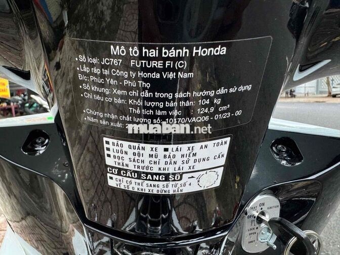 Honda Future LED 2026 Trắng Đen 600 km