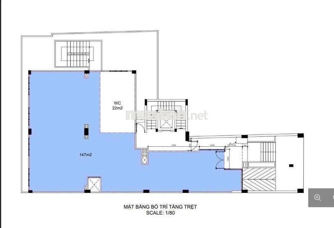 Mặt bằng 150m2 mặt tiền Nguyễn Thị Thập