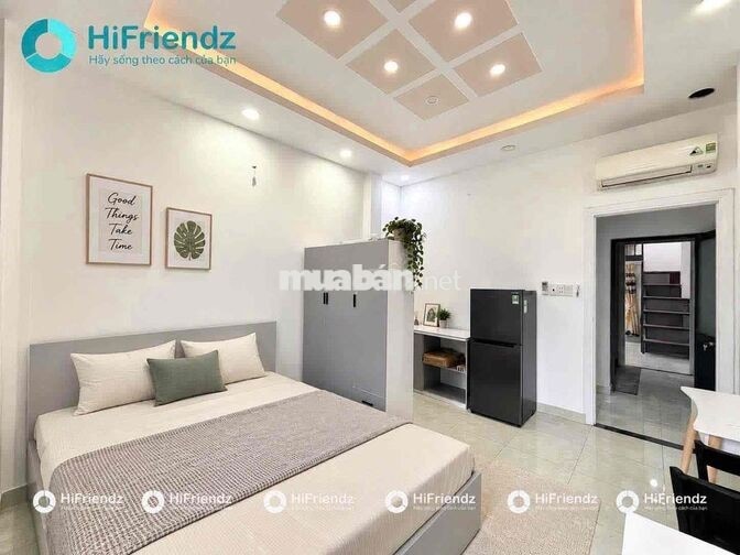 🔥CĂN HỘ STUDIO BAN CÔNG FULL NỘI THẤT NGAY NGUYỄN THÁI BÌNH