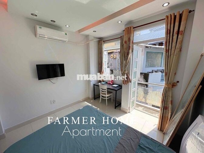 1PN BAN CÔNG - TÁCH BẾP MỚI FULL NỘI THẤT 40M2 NGAY Q10