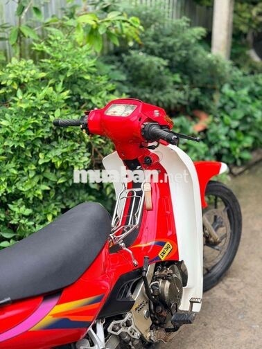Suzuki Satria RGV 120 Đỏ trắng 6 số Hậu Giang