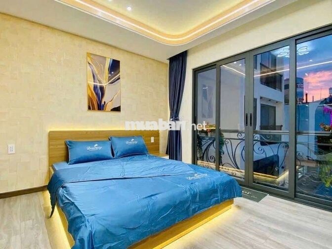 Cho Thuê Nhà Mới Xây-- Full Nội Thất--Hẻm Thống Nhất, Phường 15. Gv