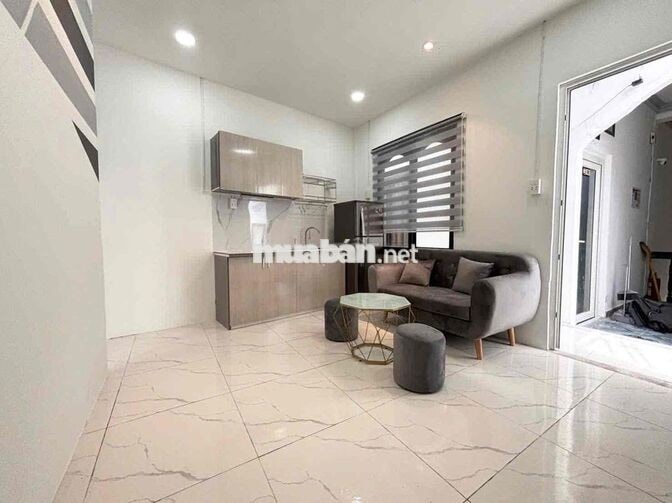 1PN BAN CÔNG - PHÒNG KHÁCH - TÁCH BẾP 50M2 FULL NỘI THẤT NGAY Q10