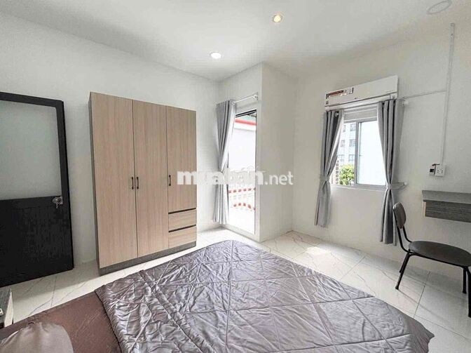 1PN BAN CÔNG - PHÒNG KHÁCH - TÁCH BẾP 50M2 FULL NỘI THẤT NGAY Q10
