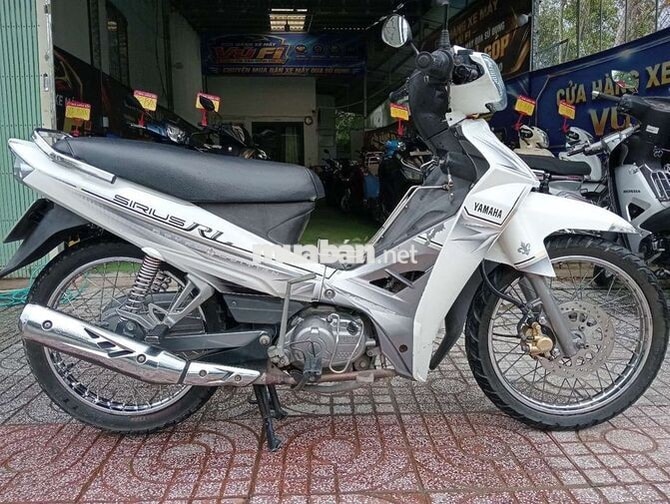 Yamaha Sirius Trắng,Màu Hót,Xăng Cơ, Date 2009