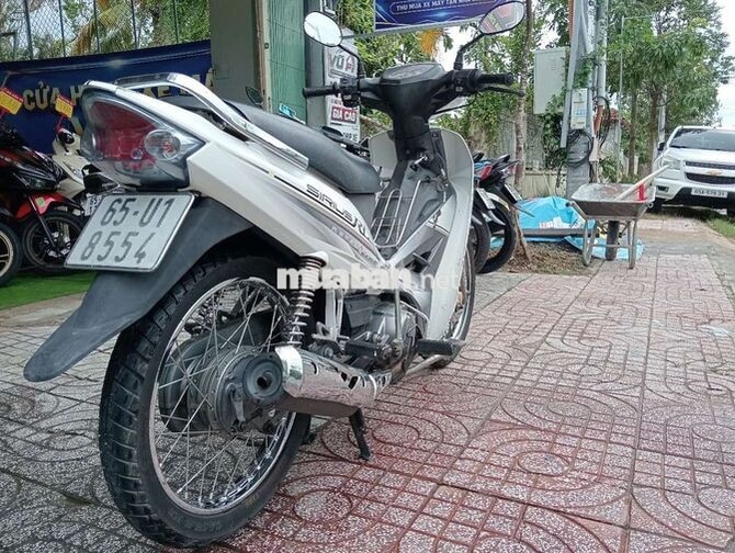Yamaha Sirius Trắng,Màu Hót,Xăng Cơ, Date 2009