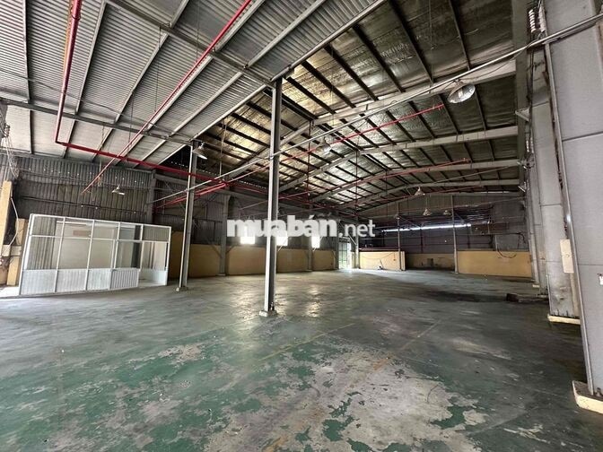 🔴 CHO THUÊ KHO XƯỞNG MẶT TIỀN QUỐC LỘ 50 THỊ TRẤN CẦN GIUỘC LONG AN