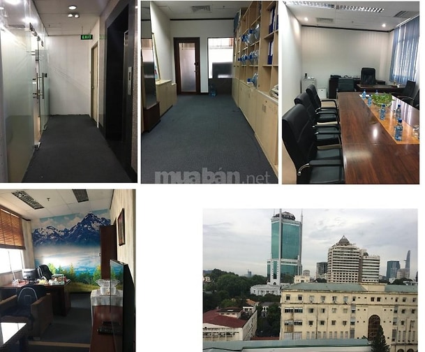 Cho thuê văn phòng Đinh Tiên Hoàng, 58m2, giá 35tr/th dã gồm VAT