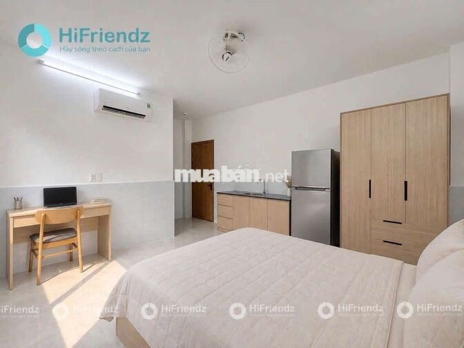 🔥CĂN HỘ MỚI XÂY NGAY CÁCH MẠNG THÁNG 8_ FULL NT CỬA SỔ TRỜI Ở LIỀN