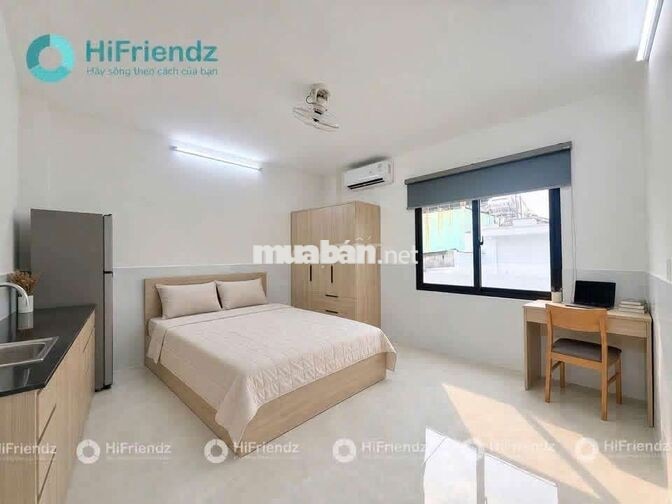 🔥CĂN HỘ MỚI XÂY NGAY CÁCH MẠNG THÁNG 8_ FULL NT CỬA SỔ TRỜI Ở LIỀN