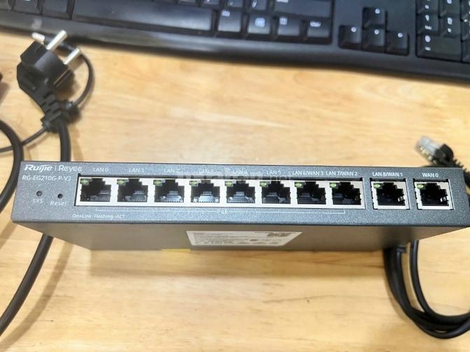 Cân bằng tải Router Ruijie Reyee còn BH 08.2028